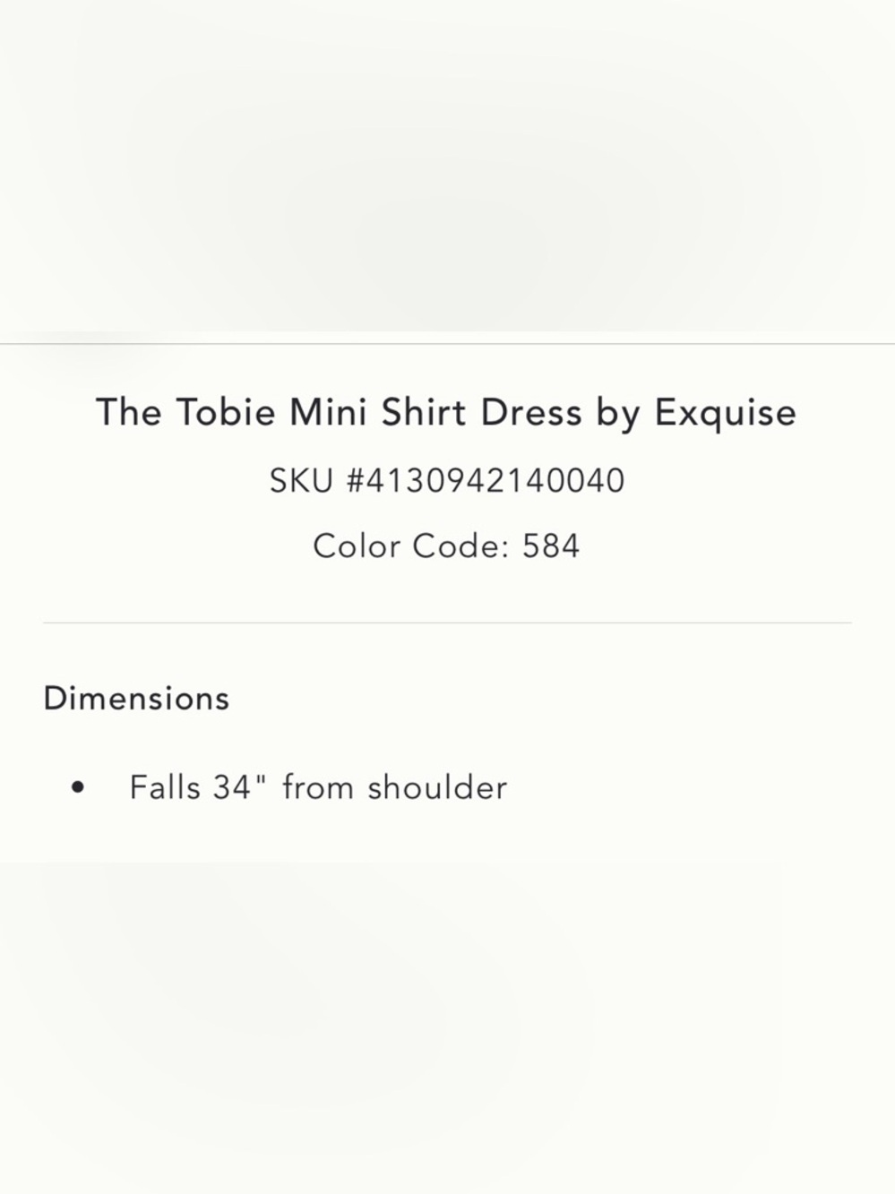 Anthropologie x Exquise Tobie Mini Shirt Dress Size XL NWT - Picture 6 of 14